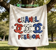 Chanel Throw Blankets